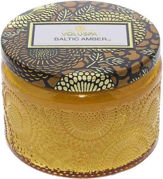 Voluspa Baltic Amber Petite Jar Candle