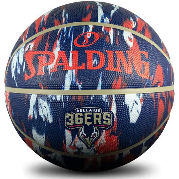 Spalding NBL Team Marble - Adelaide 36ers Basketball Size 6