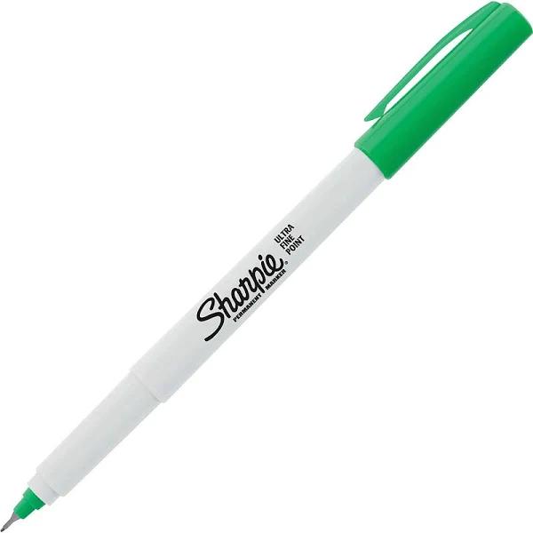 Sharpie Ultra Fine Point Permanent Marker Open Stock-Green