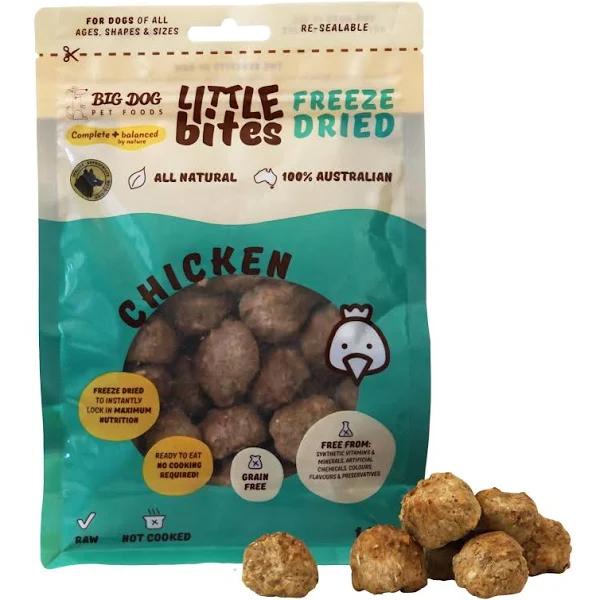 Big Dog Freeze Dried Chicken Little Bites 160g