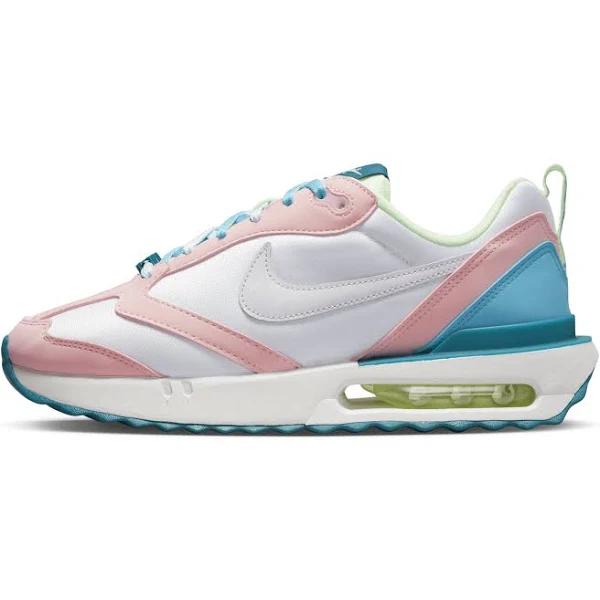 Nike Air Max Dawn Womens Soft Pink Shoes - Size 10 - White/white/medium Soft pink/baltic Blue/Barely volt/phantom