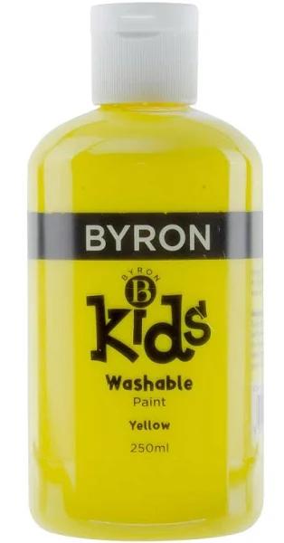 Jasart Byron Kids Wash Paint 250ml Yellow