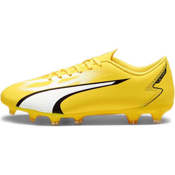 Ultra Play FG/AG Men's Football Boots in Yellow Blaze/White/Black, Size 7.5 by Puma