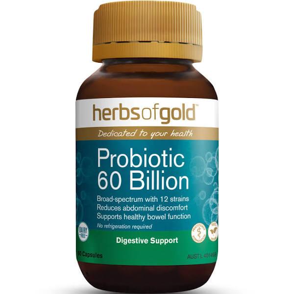 Herbs of Gold Probiotic 60 Billion - 60 Capsules