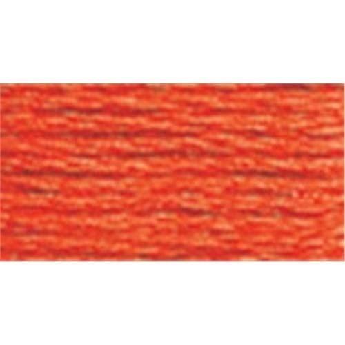 DMC Pearl Cotton Skein Size 5 27.3yd Bright Orange