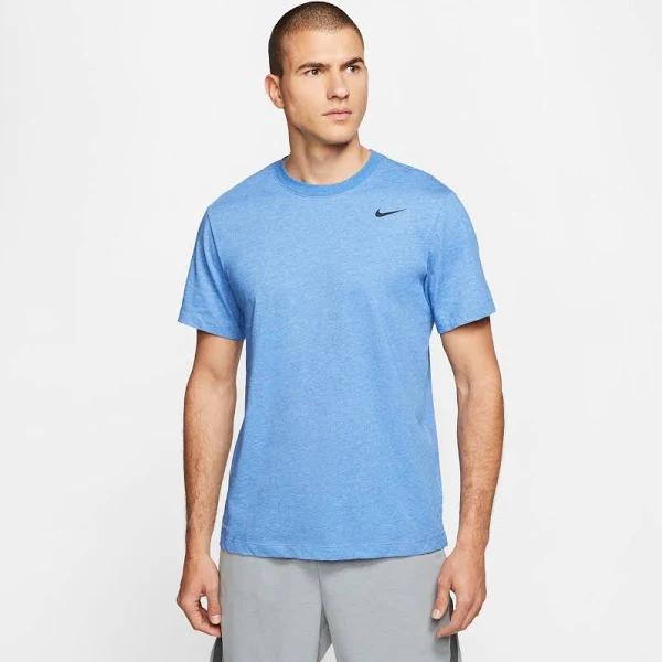 Nike Training Dri-FIT Chest Logo T-Shirt in Blue