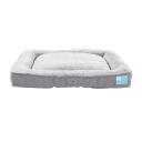 All Day Cosy Cottage Rect Dog Basket Grey XL-122x91x15cm