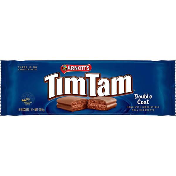 Arnott's Tim Tam Double Coat Chocolate Biscuits 200g