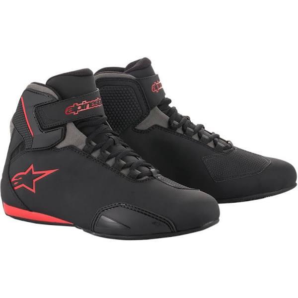 Alpinestars Sektor Shoes (12.5, Black/Gray/Red)