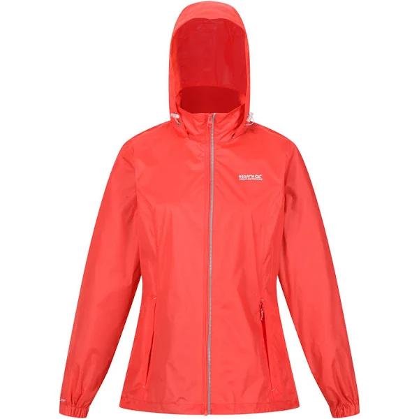 Regatta Womens/Ladies Corinne IV Waterproof Jacket Neon Peach 10 UK