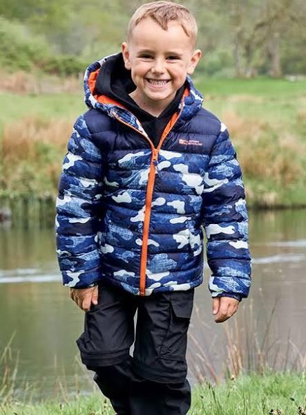 Boys Mountain Warehouse Seasons Water Resistant Padded Jacket - Orange