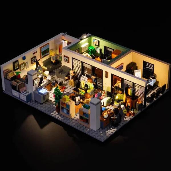 Light Kit For LEGO The Office 21336 - Light My Bricks