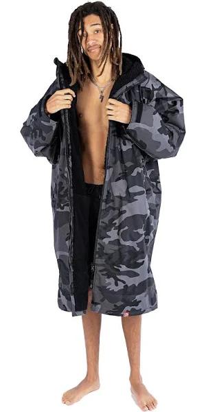 Dryrobe 2023 Advance Long Sleeve Changing Robe / Poncho - Black