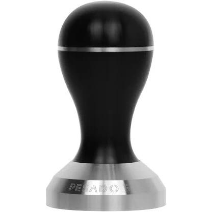 Precision Coffee Tamper & Depth Adjuster | Handle Styles 53.5mm / Black / Black