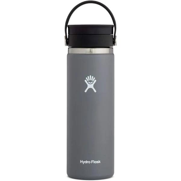 Hydro Flask 20 oz Wide Mouth Bottle with Flex Sip Lid Stone