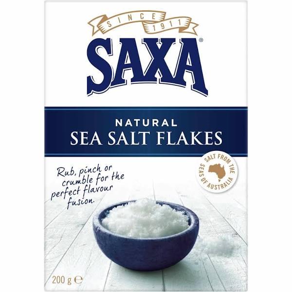 Saxa Natural Sea Salt Flakes 200g