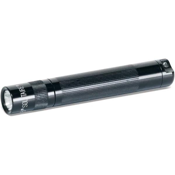 Maglite Solitaire Incandescent 1-Cell AAA Flashlight Black