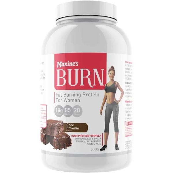 Maxine's Burn Protein Strawberry Sundae 500g