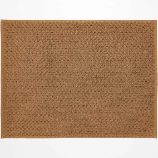 Aura Home Milos Bath Towel Range in Brown Bath Mat