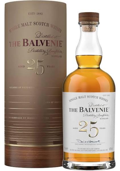 Balvenie 25 Year Old Rare Marriages Single Malt Scotch Whisky 700ml