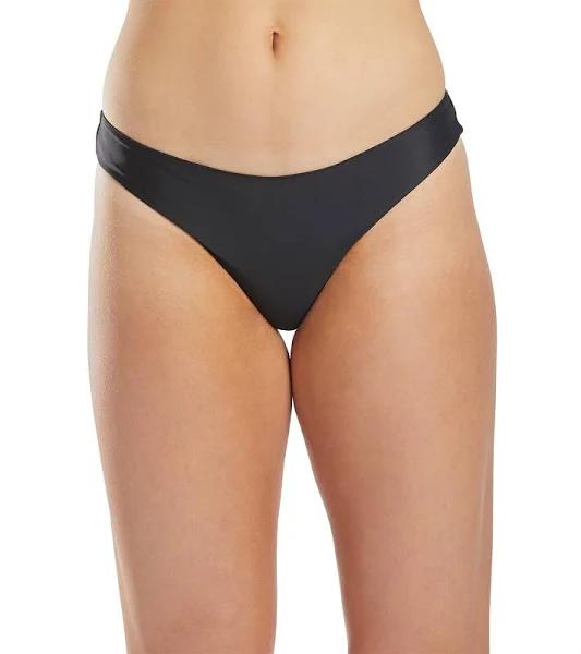 Rip Curl Classic Surf Cheeky Bikini Bottom Black S Woman