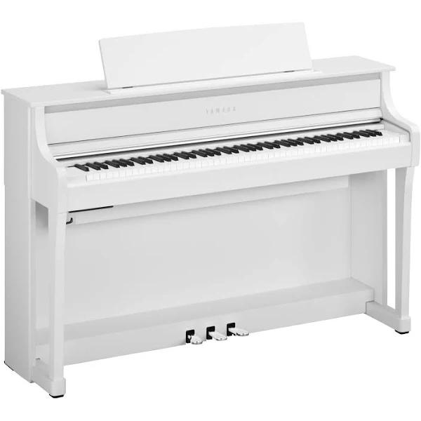 Yamaha CLP875WH Clavinova Digital Piano - White Finish