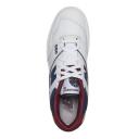 New Balance 550 White Navy NB Burgundy