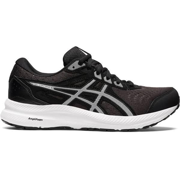 ASICS Women's GEL-Contend 8 - Running Shoes - Black/White 6.5