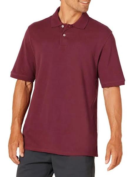 Amazon Essentials Men's Regular-fit Cotton Pique Polo Shirt