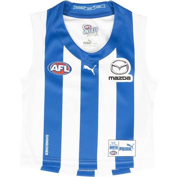 Puma, North Melbourne FC Infants Replica Home Guernsey, Male, Blue, 18M, Apparel