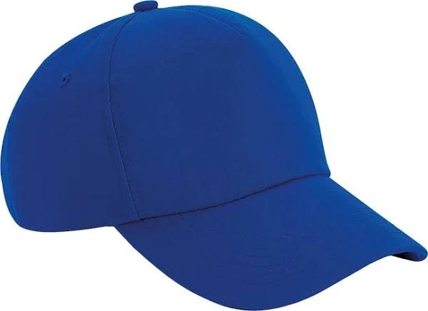 Beechfield Unisex Adult Authentic 5 Panel Cap Bright Royal Blue One Size