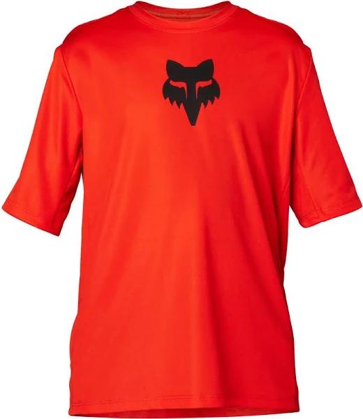 Fox Ranger Youth Flo Red SS Jersey S