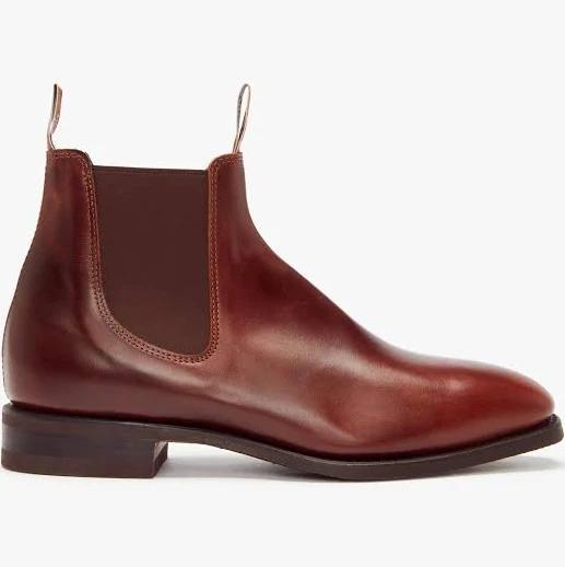 R.M.Williams - Men's Brown Chelsea Boots - Comfort Craftsman - Size 6 at The Iconic