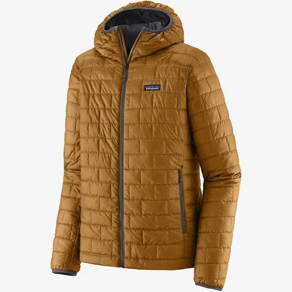 Patagonia Men's Nano Puff Hoody - Raptor Brown / S