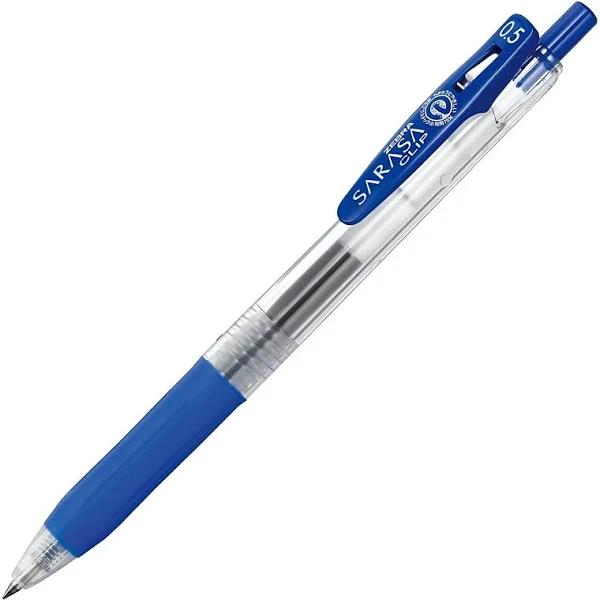 Zebra Sarasa Clip Gel Pen - 0.5mm Blue