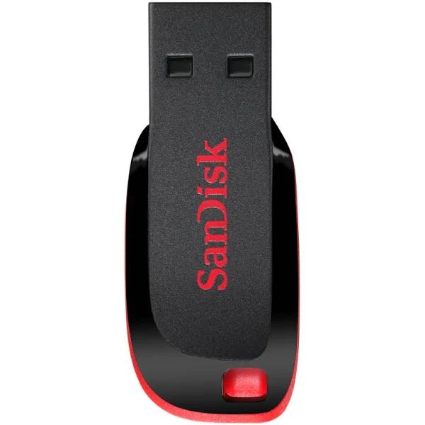 SanDisk 16GB Cruzer Blade USB Flash Drive White