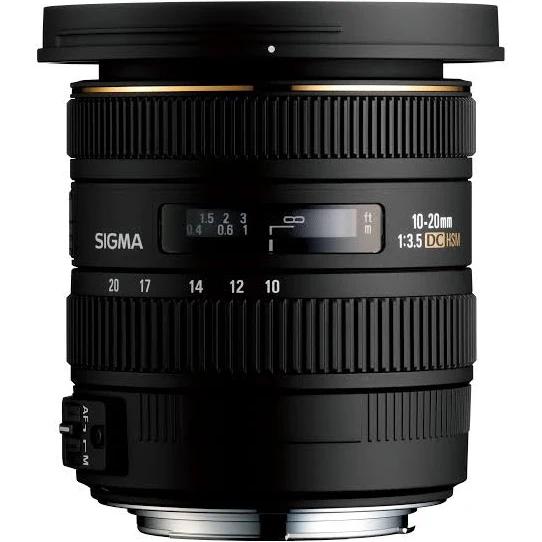 Sigma 10-20mm f/3.5 EX DC HSM Lens Canon