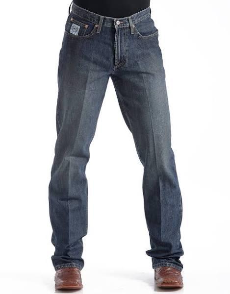 Cinch Mens White Label Jeans Dark 38X36IN / MediumStonewash