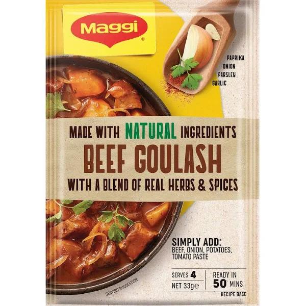 Maggi Beef Goulash Recipe Base 33g