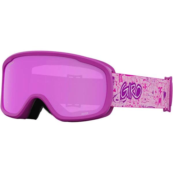 Giro Buster Kids' Snow Goggle - Purple Koala Amber Pink Lens - 2023