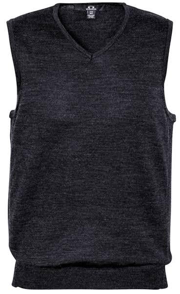 Biz Collection WV619M Mens Milano Vest Charcoal / 3XL