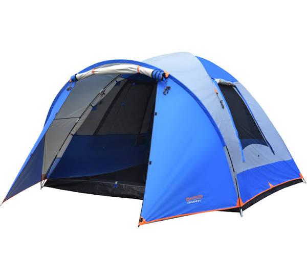 Wildtrak Tanami 6V Person Dome Camping Outdoor Tent Blue Jumbo - Blue