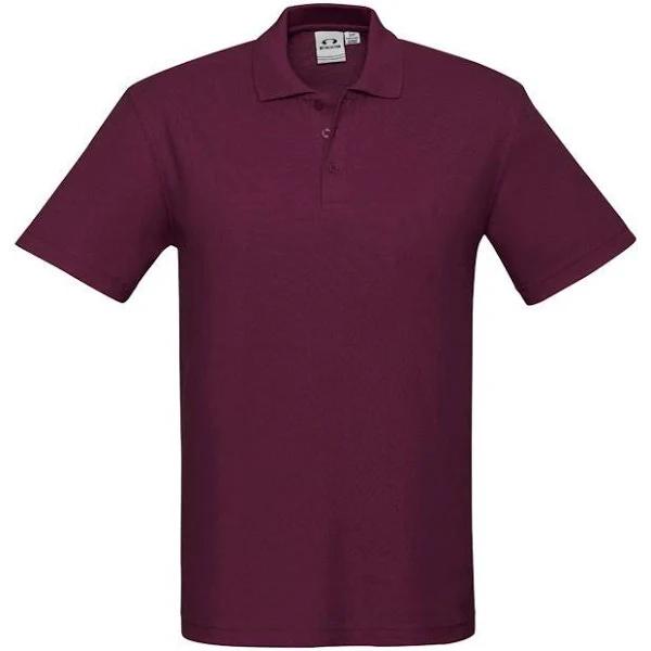 Fashion Biz Kids Crew Polo - P400KS Maroon / 16