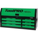 ToolPRO Neon Tool Chest Blue 6 Drawer 42 Inch