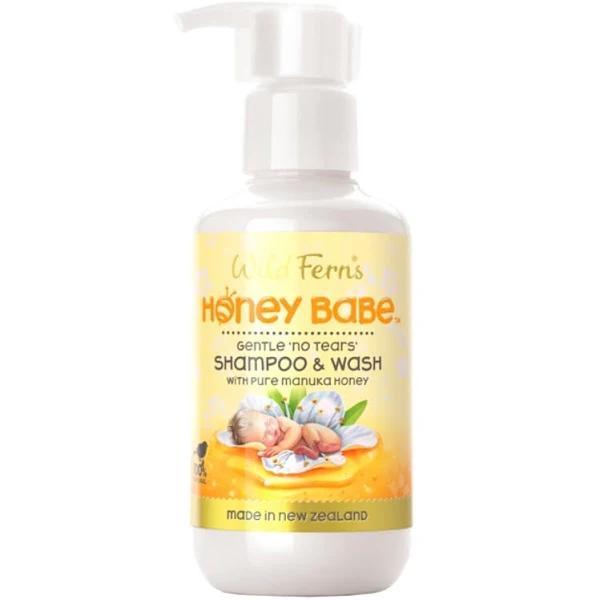 Wild Ferns Honey Babe Gentle 'No Tears' Shampoo & Wash 140ml