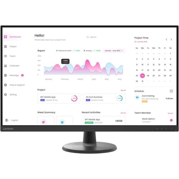 Lenovo 31.5" D32-40 FHD Monitor