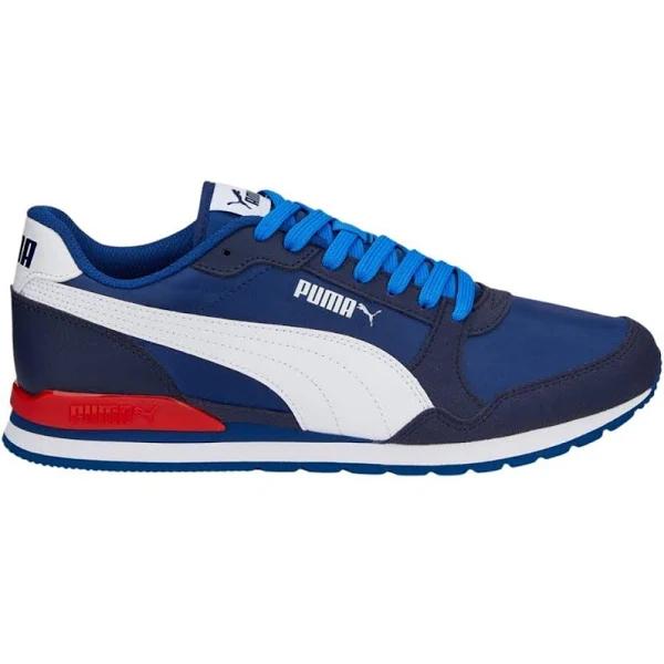 Puma St Runner Shoes Light Blue Dark Blue White - 40.5