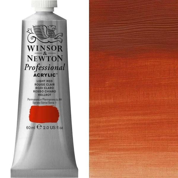 Winsor & Newton Professional Acrylic 60ml Light Red