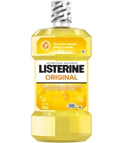 Listerine Mouthwash Original 750ml