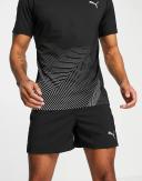 Puma Men's Run Favorite Woven 5" Short Sleeveion Shorts - Black